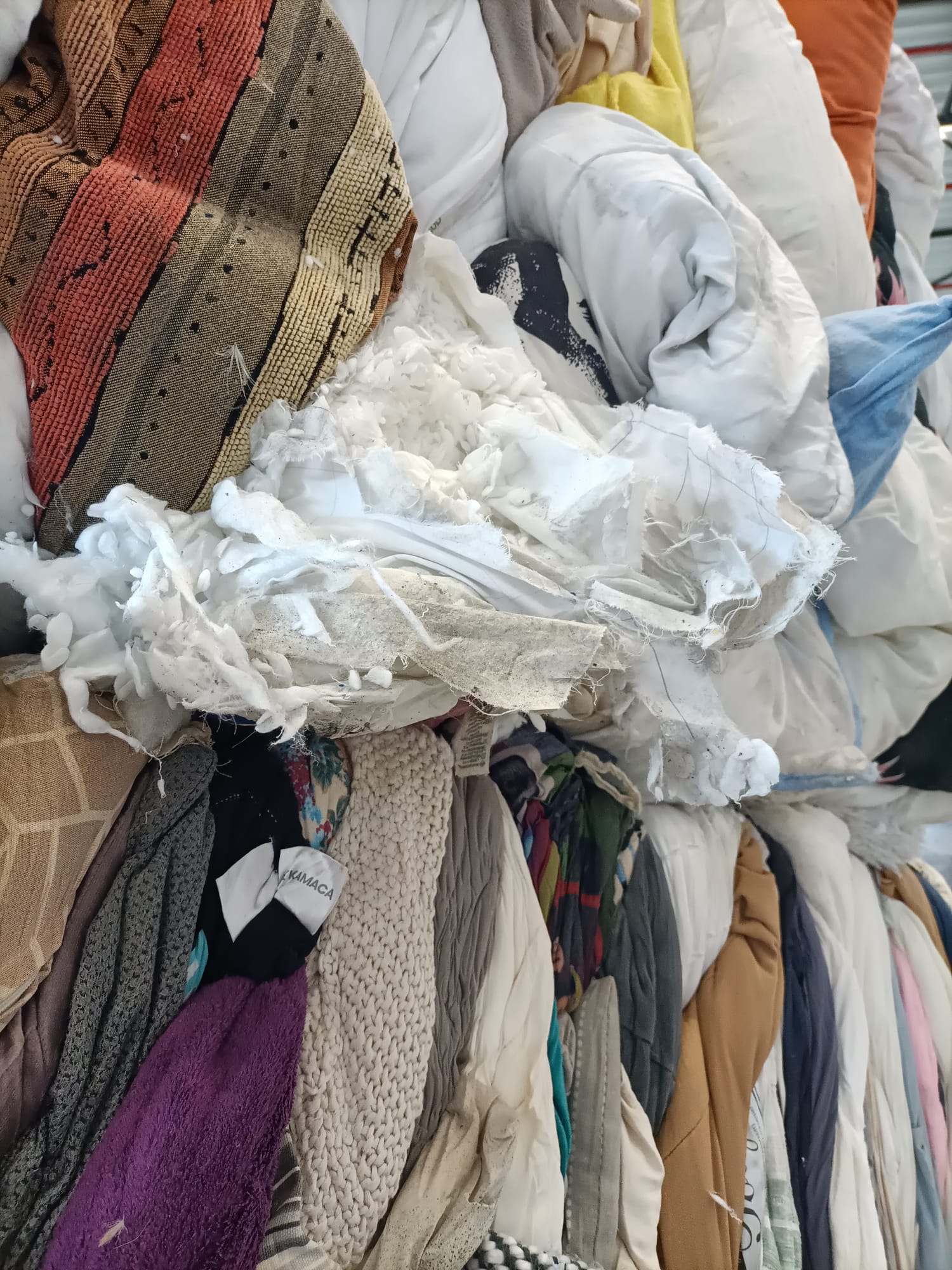 Quilt and Pillow Textile Rags